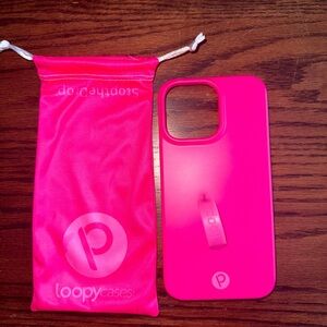 Loopy Case Pink Smartphone Case with Secure Grip